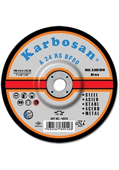 Karbosan Taslama 180x6,4