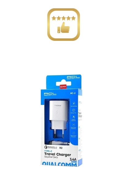 H1 18 Watt Qc 3,0 Mikro Kablolu Seyahat Şarj