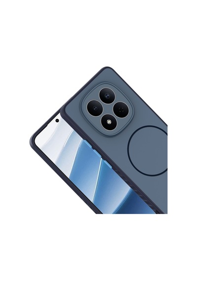 Xiaomi Redmi Note 15 5g Kılıf Kamera Lens Korumalı Magsafe Destekli Silikon Cherena Siyah