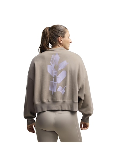 529249-81 Puma X Hyrox W Heavyweıght Crew Kadın Sweatshirt Bej 529249-81