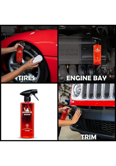 Michelin Mc33573 Pro Serisi Lastik Ve Trim Parlatıcı Koruyucu Ve Yenileyici Sprey 500ml