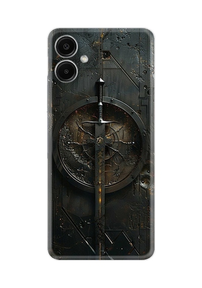 Samsung Galaxy Uyumlu - A06 Kılıf Boutique Baskılı Resimli Sword Pcode -051