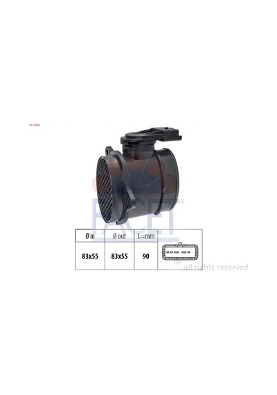 Hava Debimetresi - Fiat Scudo - Facet-101298