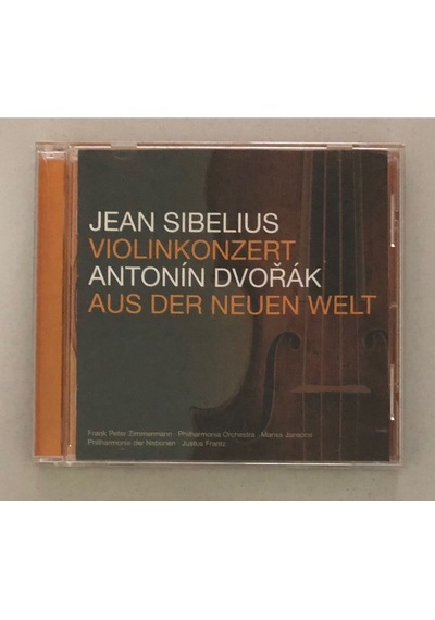 Jean Sibelius Violinkonzert - Antonin Dvorak Aus Der Neuen Welt Cd Orjinal Dönem Baskı