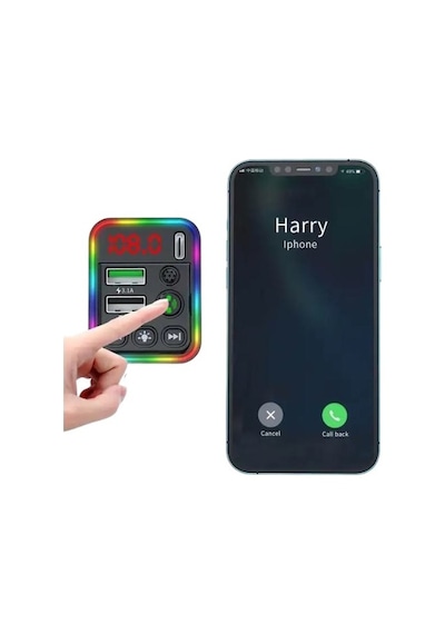 Concord C617 Rgb Işıklı Pd 18 + Qc 3.1a Şarj Bluetooth 5.1v Fm Tr