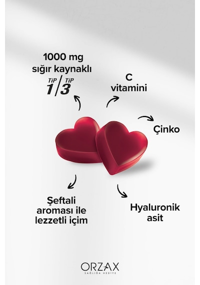 Collagen Beauty Gummies 60 Çiğnenebilir Jel Form