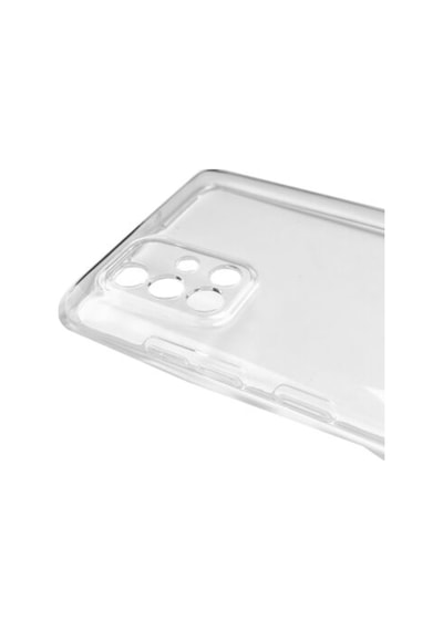 Samsung A71 Uyumlu Kamera Korumalı 3D Şeffaf Silikon Kılıf 455665503