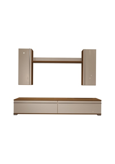 Decoraktiv Eko 5d Mdf Std Tv Ünitesi Tv Sehpası Ceviz - Beyaz