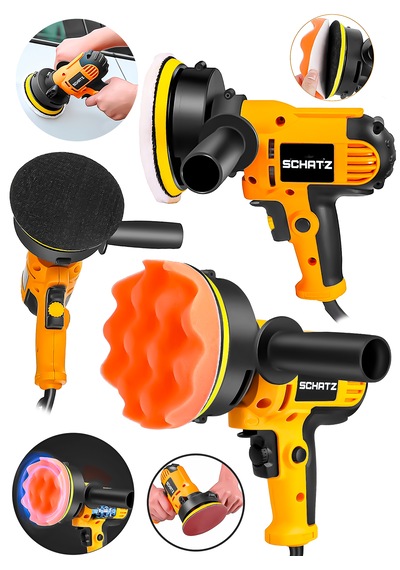 Schatz 450w Elektrikli 125 Mm Dikey Polisaj Zımpara Makinesi Sarı S02125