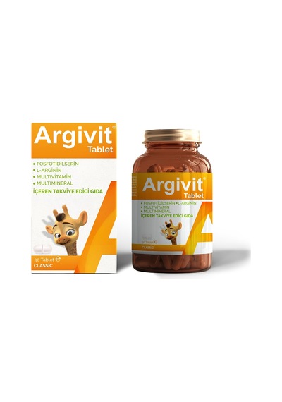 Classic Fosfotidilserin, L-arjinin, Multivitamin Ve Multimineral İçeren Tablet 30 Tablet