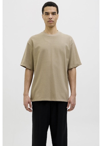 Jack & Jones Erkek Yeşil Jjloui Osmos Tee Crew Neck T-shirt 12270710-coriander Coriander