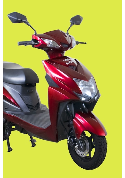 Volta Vs1 1500W Otomotik Elektrikli Motosiklet Kırmızı