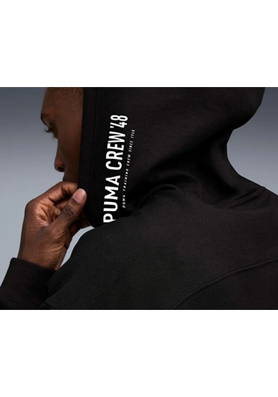 Puma M Cloudspun Hoodie Erkek Günlük Sweatshirts 52759501 Siyah