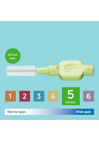 X-soft 0.7 Mm - Yeşil Diş Arayüz Fırçası 1x 6 Adet