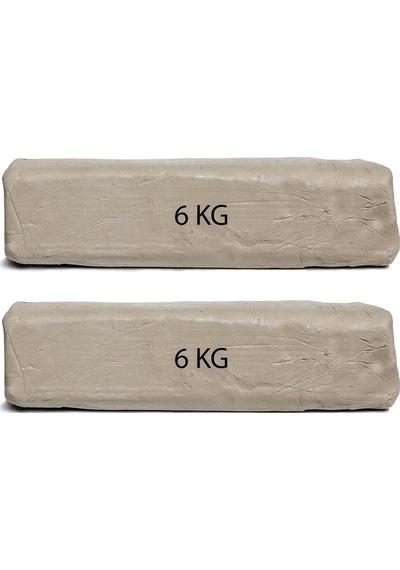 Beyaz Seramik Hamuru 12 Kg Kil Seramik Çamuru