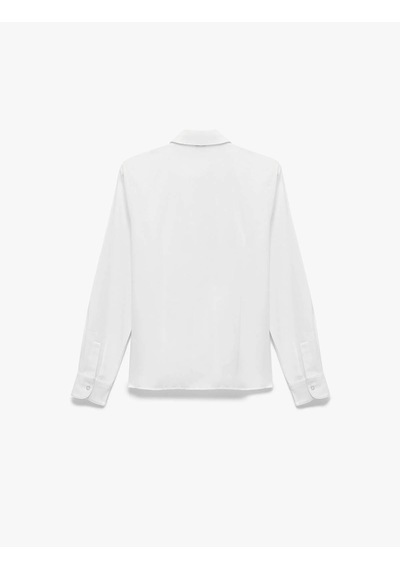 Koton Regular Fit Beyaz Kadın Gömlek 7wak60019uw
