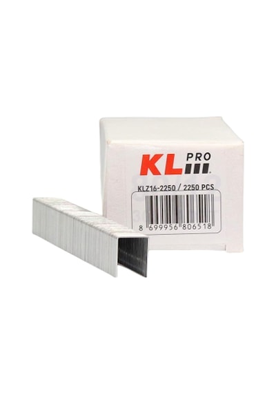 Klpro 16mm Havalı Zımba Tabanca Zımbası 2250 Adet Klz16