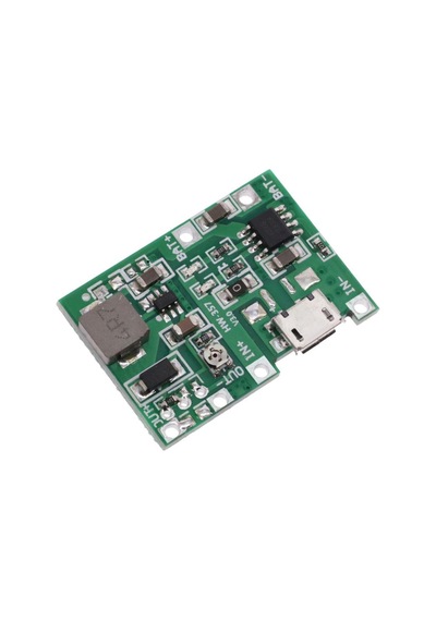 TP4056 2A Lipo - Li Ion Micro USB Pil Şarj Devresi + Voltaj Yükse