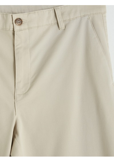 Lcw Vision Bej Slim Fit Erkek Gabardin Pantolon