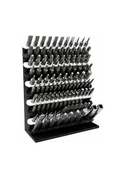 Modüler Dikey 4 Mm 1/4 Bit Organizeri Tornavida Uç Düzenleyici Stand