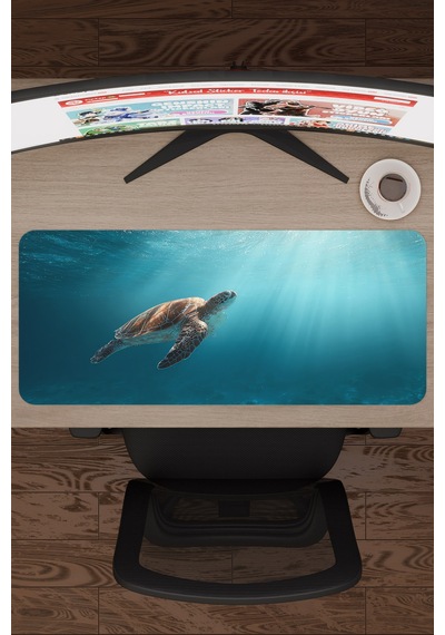 Sualtı Kaymaz Dikişli Kauçuk Oyuncu Mousepad V4 - 70x30 Xl Gaming Mouse Pad Fare Altlığı