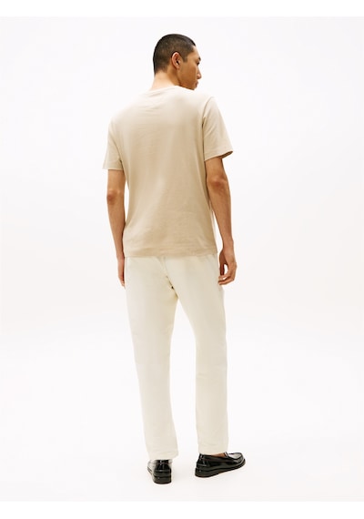 Tommy Hilfiger Lıght Interlock Tee Erkek Yeşil T-shirt - Mw0mw37508 Yeşil