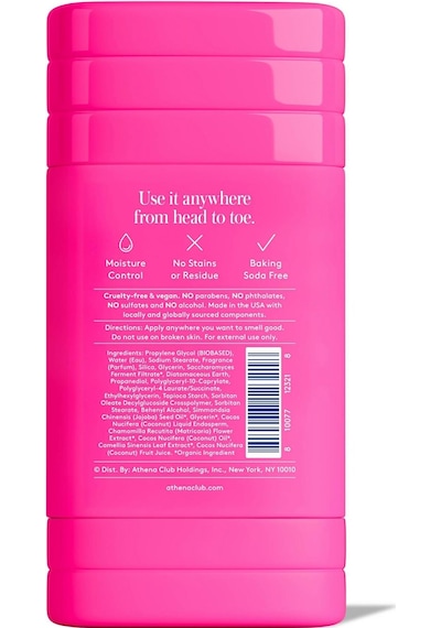 Athena Club Super Pink Alüminyumsuz Tüm Vücut Stick Deodorant 85gr