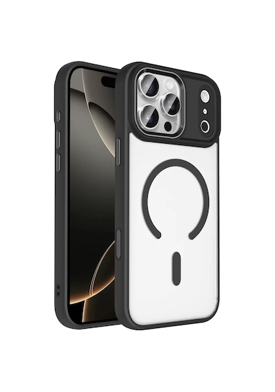 Joko Apple iPhone Uyumlu  17 Pro Uyumlu Terea Magsafe Kapak - Siyah
