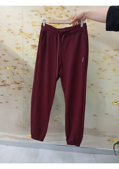 Modal Kumaş Kadın Cepli Jogger Paça Lastikli Eşofman Altı