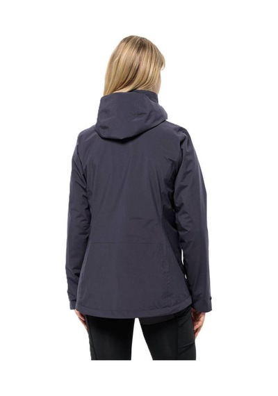 Jack Wolfskin Luntal 3in1 W Kadın Outdoor Mont 1116321 Graphite