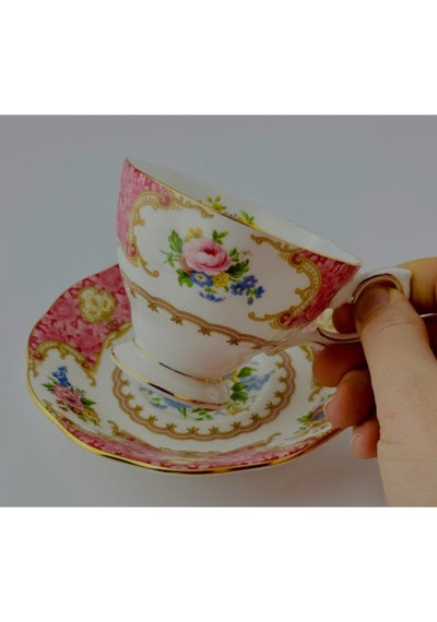 Royal Albert Lady Carlyle Çay Fincanı Pembe