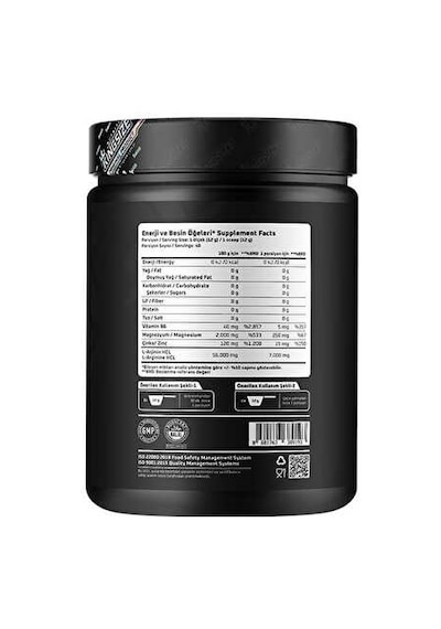 Kingsize Nutrition Arginine Complex Powder 480 Gr - Portakal