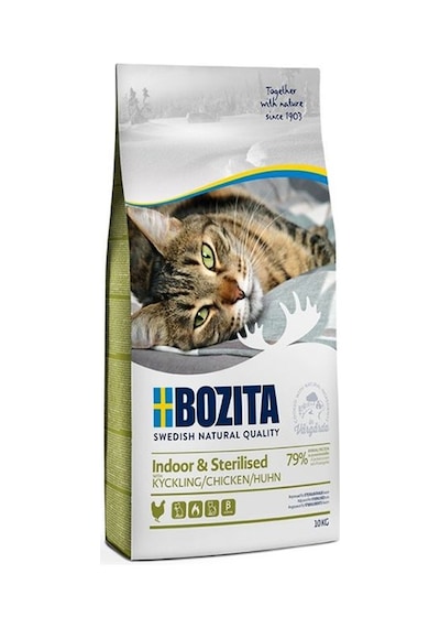 Bozita Indoor Tavuklu Kısılaştırılmış Yetişkin Kedi Maması 10 KG Bozita Indoor Tavuklu Kısılaştırılmış Yetişkin Kedi Maması 10 KG