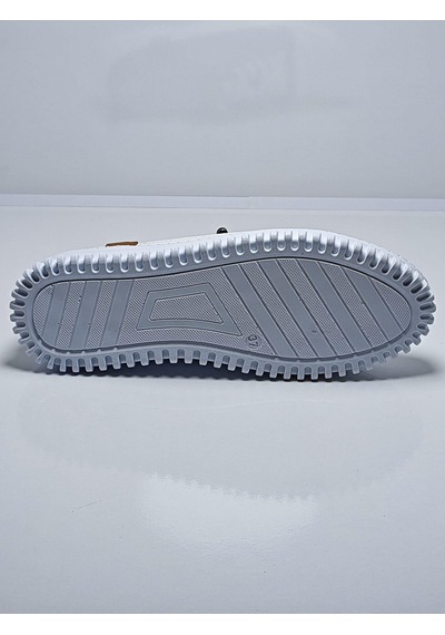 Cem Pekşen Be Fast One C-120 Kadın Günlük Deri Comfort Sneaker Beyaz - Lacivert