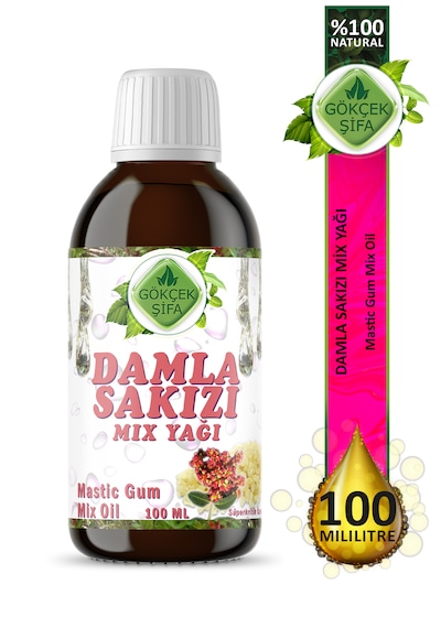 Gökçek Şifa Damla Sakızı Mix Yağı 100 ML