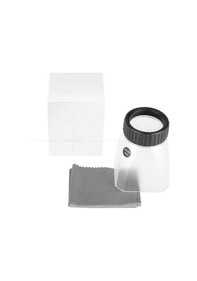 Profisher 15x Silindir Tipi Cup Büyüteç Masaüstü 45 MM Akrilik Lens