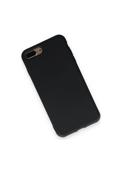 Apple, Uyumlu iPhone 7 Plus Kılıf Nano İçi Kadife - Siyah - Aflc-877113