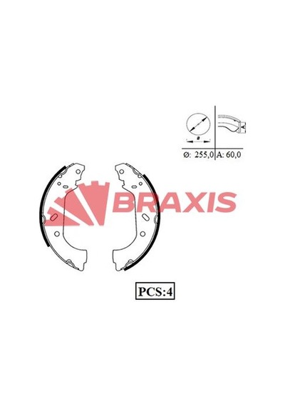 Arka Fren Balatası Pabuc Jumpy Evasıon Scudo Expert 1.9td 1.6 1.8 2.0 Hdı 1.9 Braxıs Ac0048