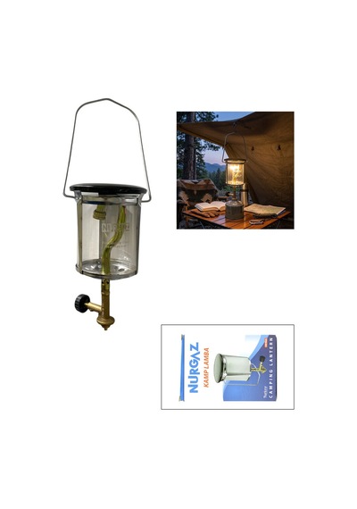 Küçük Kamp Lamba Löküs Tüp Üzeri Aygaz Dar Musluk 300w Ng-410 5570 Çok Renkli