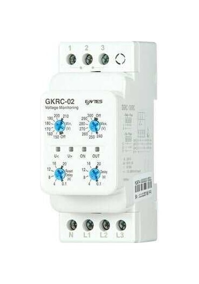 Entes Gkrc-02 Trifaze Gerilim Koruma Rölesi Gkrc-02