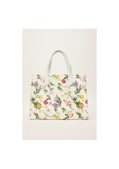 3.1 Phillip Lim Floral Desenli Küçük Çanta İle Şıklığınızı Tamamlayın 0233 Orangeblue Cat