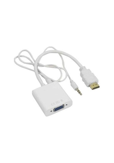 Hdmi To Vga Ses Aktarim Dahil - Hdmi To Vga Çevirici Dönüştürücü