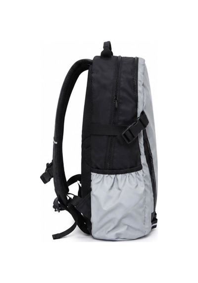 Umbro Yuki Backpack Gri Su İtici, Reflektörlü Spor Sırt Çantası, Okul Çantası - Tt0022