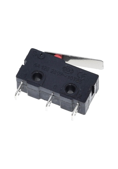 Koodmax 2 Adet Limit Anahtarı Basmalı Düğme Anahtarı Kw11-3z-2 Mikro Limit Sensörü 3pin 125-250v