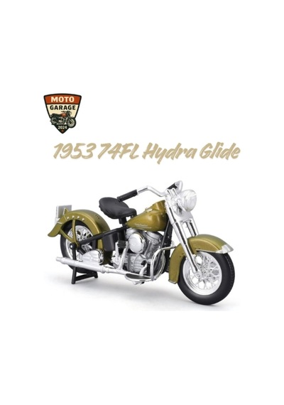 Harley-davidson Maket Seti - 1:18 Duo Glide & Hydra-glide