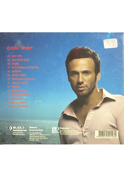Müzik Cd'sidir Plak Değildir Cd Alex Çok Zor Cd