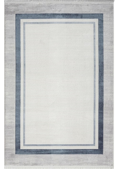 Çam Halı Zen 7001 Mavi Seyran Halı Modern Desen Makine Halısı
