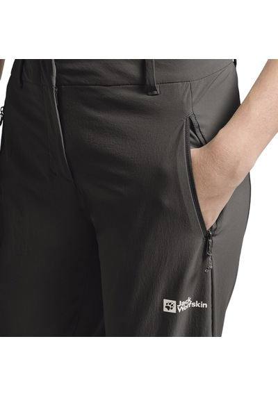 Jack Wolfskın Jack Wolfskin Hikeout Kadın Siyah Outdoor Pantolonu 6000 Siyah