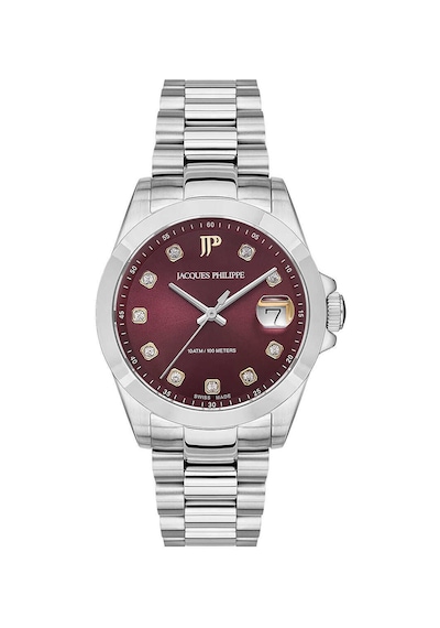 Jacques Philippe Jpqls341386brd Kadın Kol Saati Metalik Gri