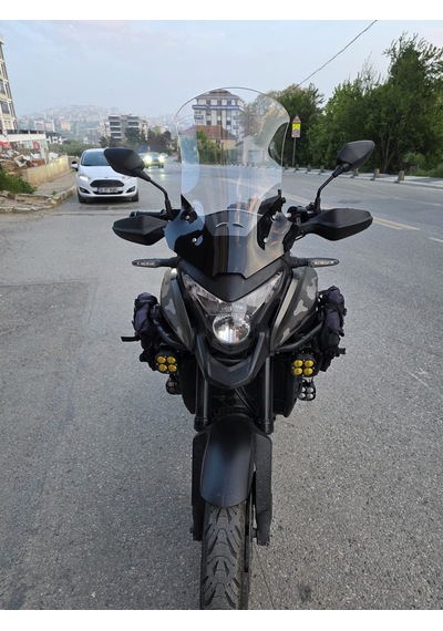 Motocam Honda Vfr 1200 Ön Cam 2012-2015 Model 58cm Şeffaf Renkli 4mm